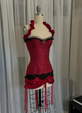 New Burgundy Sheath Design Sweetheart Short Party Dress Homecoming Dress HZ1024