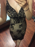 2025 Women's New Summer Glide Night Dress Dress Deep V Collar Sexy Bareback Sling Dress 68HZ