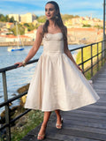 High-End Women's New Sexy Sling Dress Dress High-End Temperament Banquet Dress Dress Dress Woman 68HZ