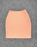 2025 Sexy Crossover Skirt High-Waisted Mini-Banded Hip Dress Night Shop Half-Dress Short Skirt Women's Night Club 68HZ