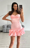 Women's Summer New Sexy Folded Skirt Sling With Dress Dress Dress Dress Skirt 68HZ