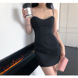 Black Diamond Sling Sling Short Bag Hip Skirt 2025 New Party Banquet Temperament Small Dress Woman 68HZ