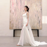 Evening Dress 2024 New Museum Dream High-End Feeld With The Back Of The Tuxed-Back And Tail Dress Morning Dress 68HZ