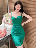 High-End Dress Yang Age-Low Temperament Sling Dress Female Sense Dress Original 68HZ