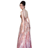 Evening Dress Dress Dress Women Senior Sense Flashing Slings Bridal Banquet Host High-End Light Luxury Niche 68HZ