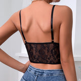 Direct Sales 2025 Summer New Simple Ins Style Sexy High-End Lace Folded Wood Ear Buckle Fish Bones 68HZ