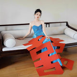 Morning Robe New Chinese Female Bride Toasting Engagement Dress High-End Light Luxury Niche Braid Design Dress Autumn 68HZ