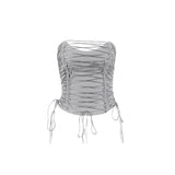 Sweet And Spicy Women's New Sexy Sexy Body-Dear Braided Short-Ed-Bossed Hottie Top Girl 68HZ