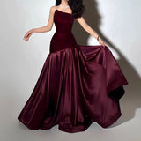 Elegant Crocoat Tecticles Dress Dress 2025 Summer New Irregular Splicing Design Long Dress Dress Woman 68HZ