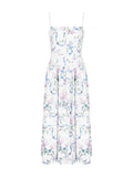 Hottie Sexy Print Sling Dress Summer Bodydressed Long Dress Temperament High-End Summer Beautiful Dress 68HZ