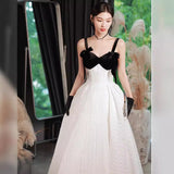 Hanging Evening Dress Dress Girl Light Luxury Niche Banquet Temperament Birthday Dress French Famous Host High Sense 68HZ