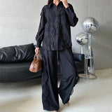 French Court Style Two Sets Of 2025 Summer New Fashion Lace Embroidery Design Fashion Casual Suit Woman 68HZ