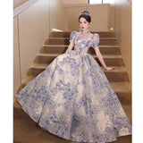Evening Dress Dress Dress 2024 New High-End Banquet Temperament Art Exam Light Luxury Small High-Level Atmospheric Hostess Summer 68HZ