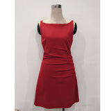Summer New French Temperament Folded Body Slimy Sling Dress Bridal Dress Skirt Skirt 68HZ