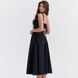New Spice Girls Slings Slams Vacation Style Dresses Dresses Summer Sleeveless Dresses Women's Sweet Spicy Wind 68HZ