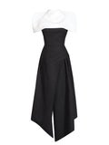 Spring 2025 New High-End Dress Women Autumn New Detachable Sling Dress Skirt Dress Dress Dress Dress Dress Dress Dress Dress 68HZ