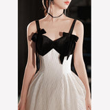 Hanging Evening Dress Dress Girl Light Luxury Niche Banquet Temperament Birthday Dress French Famous Host High Sense 68HZ