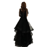 Evening Dress Women Black High-End Temperament Banquet Noble Host High-End Design Sense Light Luxury Small French 68HZ