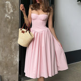 Exploding Sexy V-Neck Sling Dress With Thin Back Dress Sexydress 68HZ