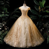 Solo Performance Costume Female Puffy Dress Long Vocal Art Dress Host Annual Evening Dress 68HZ