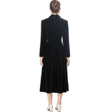Heavy Industry Liliang Long Sleeve Long Sleeves Long-Sleeved Dress + Belt Autumn Women's New 2024 68HZ