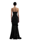 Thai Wind Tradiated Lace Hollow Waist Dress Design Small Fishtail Dress Seaside Holiday Dress Woman 68HZ