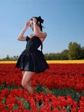 CB French Pure Desire Elegant Sling Dress Sweet Age-Rearing Ballet Dopamine Wearing Belt Strap Fluffy Skirt 68HZ