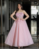 Banquet Evening Dress 2025 New Company Annual Performance Dress Simple Dress Brao Tung-Bo-Boo Skirt 68HZ