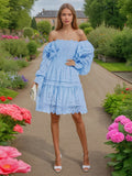 French Fashion Dress Women 2025 Spring New Niche Embroidery High-End Feeling Waist Thin Bra Skirt Tide 68HZ