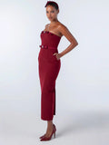 Women's Bag Ass Dress Girl Spring And Summer Burst Open Fork Dress Sexy Dress 68HZ