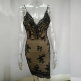 2025 Women's New Summer Glide Night Dress Dress Deep V Collar Sexy Bareback Sling Dress 68HZ
