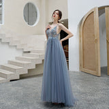 Hanging Annual Meeting Evening Dress Woman 2025 New Sentament Dress Famous Birthday Banquet Host Dress Dress 68HZ