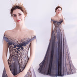 Banquet Dress Women's 2025 New Annual Birthday Show Host Performance Choral Performance Evening Dress 68HZ