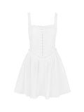 Ins Women's Sexy Dress Babes Sling Skirt Summer Pure Wind White Dress New A Dress 68HZ