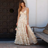 Women's Explosive Sexy Print Crumlion Long Dress 68HZ