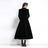 Temperament Long-Sleeve Windy Wind Coat For Women's Autumn And Winter 2025 New Black Tid Of Breath 68HZ