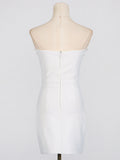 French High-End Bag Ass Dress 2025 Spring New Word-Collar Studs To Close The Waist Dress Woman Trend 68HZ