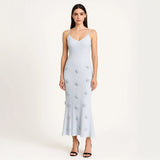 2024 Summer New Women's Knitted Flower Dress Women 68HZ