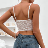 Direct Sales 2025 Summer New Simple Ins Style Sexy High-End Lace Folded Wood Ear Buckle Fish Bones 68HZ