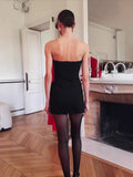 Women's New Sexy Out-To-Shoulder-To-Shoulder-Wear Skirts With Flowers Decorating Temperament Dress Dress 68HZ