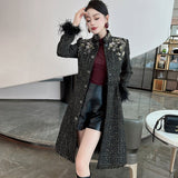 Commuting To Wear A New Autumn And Winter Women's Clothing With A New Autumn And Winter Women's Clothing With Exquisite Embroidery Nails And Collars 68HZ