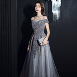 Gaoding Evening Dress Long 2025 New Yu Sister Heavy Industry Presided Over The Senior Texture Repair Starry Night Dress 68HZ