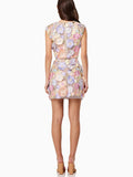 Temperament Design Embroidery Hook Two Sets 2025 New Sleeveless Short Top + Left Hip Skirt Set 68HZ