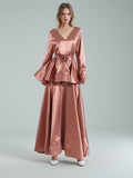 French Elegant Style Suit 2025 New T-Wearing Flower Design High-End Feeld Ribbon Slimming Two Sets Of Women 68HZ