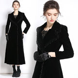 Temperament Long-Sleeve Windy Wind Coat For Women's Autumn And Winter 2025 New Black Tid Of Breath 68HZ