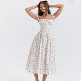 New Spice Girls Slings Slams Vacation Style Dresses Dresses Summer Sleeveless Dresses Women's Sweet Spicy Wind 68HZ