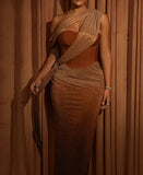 2025 New Solid Color Open Sling Skirt Women's Fashion Peach Heart Collar Sexy Dress Tide 68HZ
