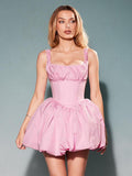 New Women's Sexy Sling Dress Skirt Short Dress Temperament Thin Folds Poneng Skirt Dress Dress Dress Dress Dress 68HZ