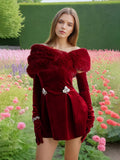 Sexy Spice Girls Spring 2025 New Fashion Small Senior Sensational Sling Diamond Bra Dress Girl 68HZ