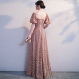 Liel Evening Dress Dress Woman 2025 New Small Temperament Choral Costume Host Banquet Dress 68HZ